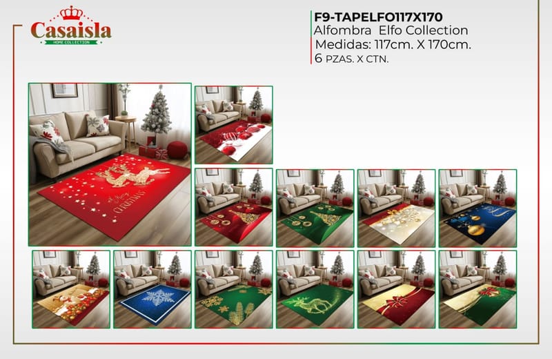 alfombra 117 cm por 170 cm