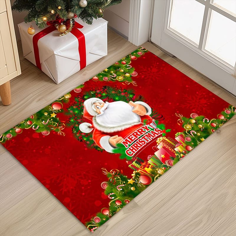 alfombra navideñoa 50 cm por 80 cm