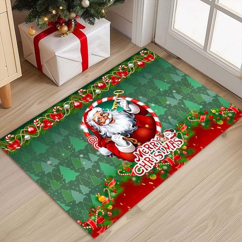 alfombra navideñoa 50 cm por 80 cm