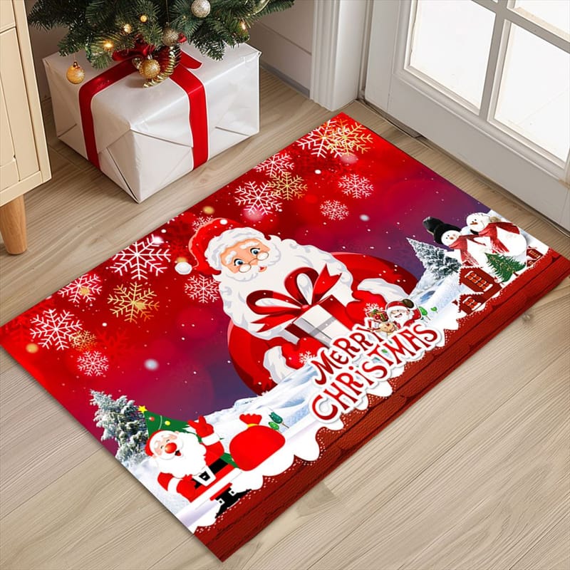 alfombra navideñoa 50 cm por 80 cm