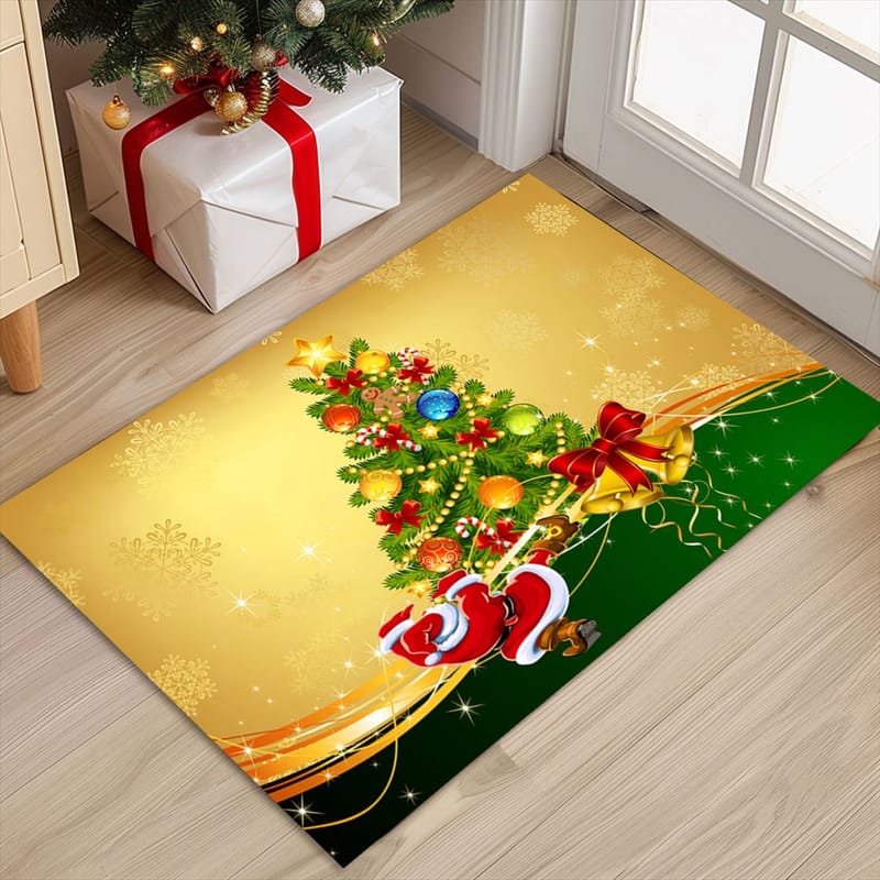 alfombra navideñoa 50 cm por 80 cm