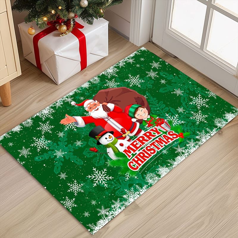 alfombra navideñoa 50 cm por 80 cm
