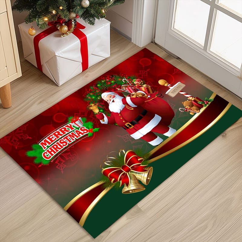 alfombra navideñoa 50 cm por 80 cm
