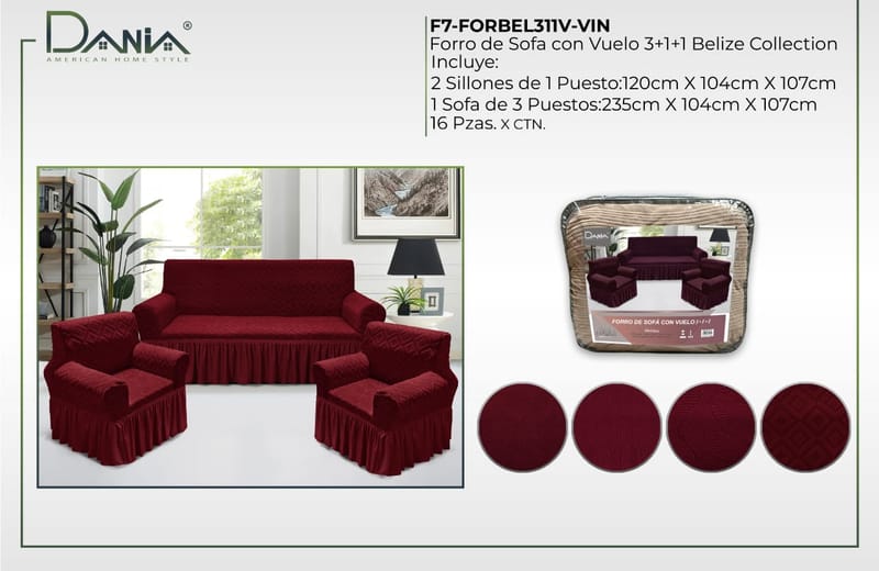 SILLON 3 1 1