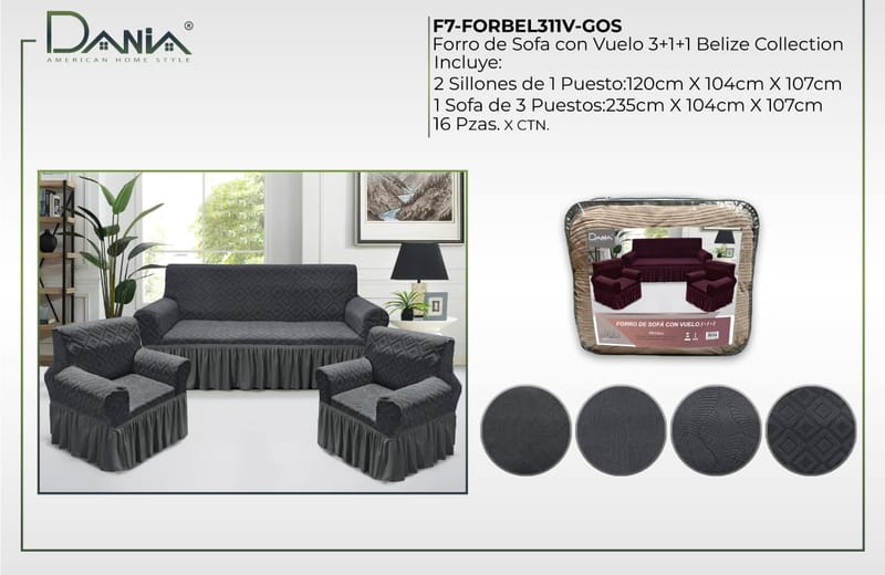 SILLON 3 1 1