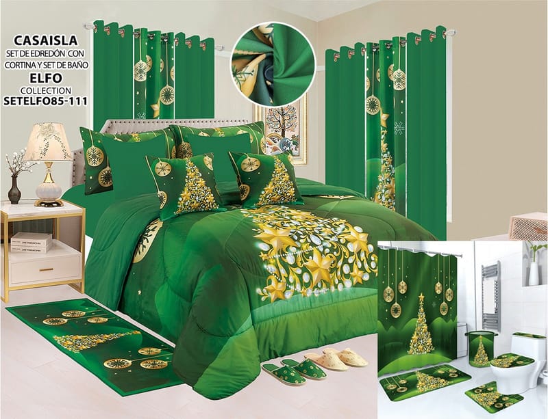 CONFORT NAVIDEÑO DOBLE QUEEN KING