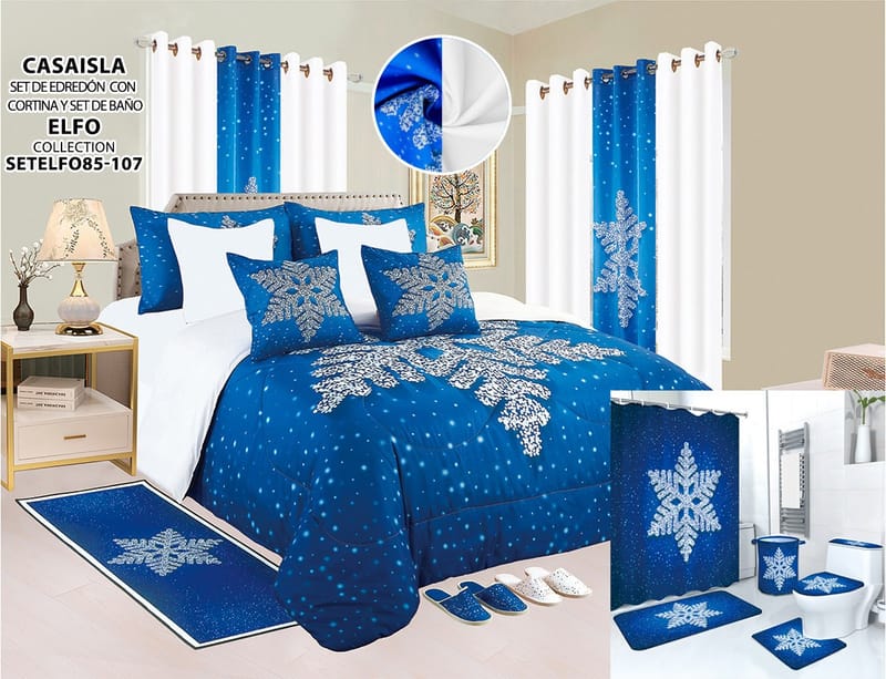 CONFORT NAVIDEÑO DOBLE QUEEN KING