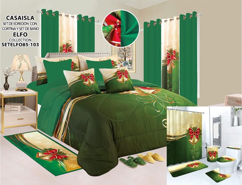 CONFORT NAVIDEÑO DOBLE QUEEN KING