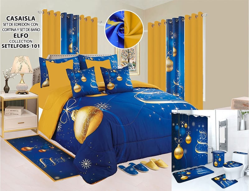 CONFORT NAVIDEÑO DOBLE QUEEN KING