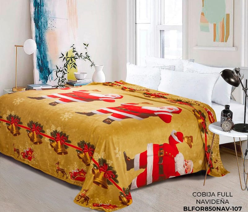 FRAZADA NAVIDEÑA