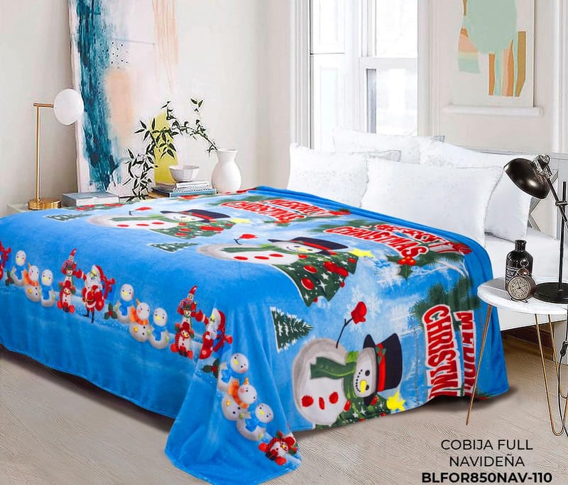 FRAZADA NAVIDEÑA