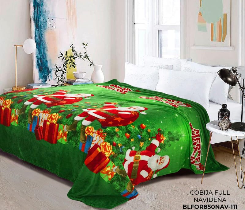 FRAZADA NAVIDEÑA