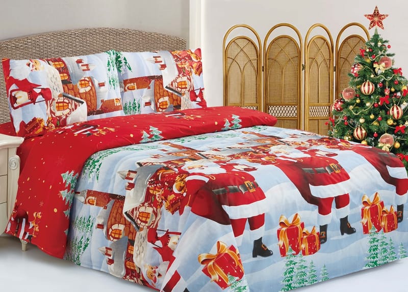 SABANA NAVIDAD TWIN DOBLE QUEEN KING