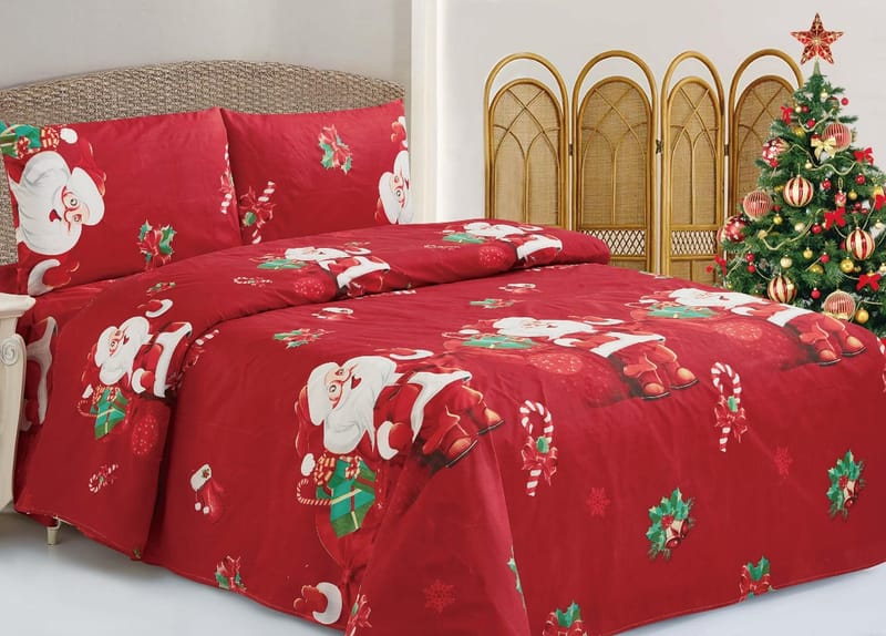 SABANA NAVIDAD TWIN DOBLE QUEEN KING