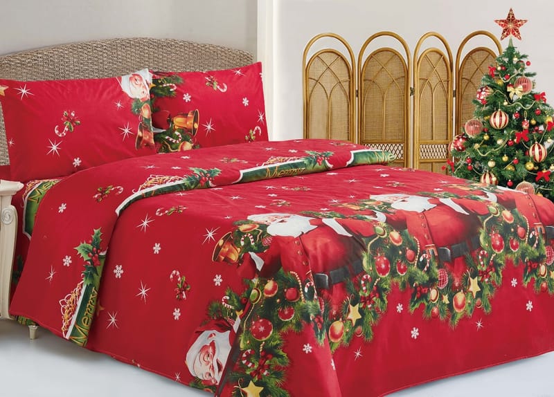 SABANA NAVIDAD TWIN DOBLE QUEEN KING