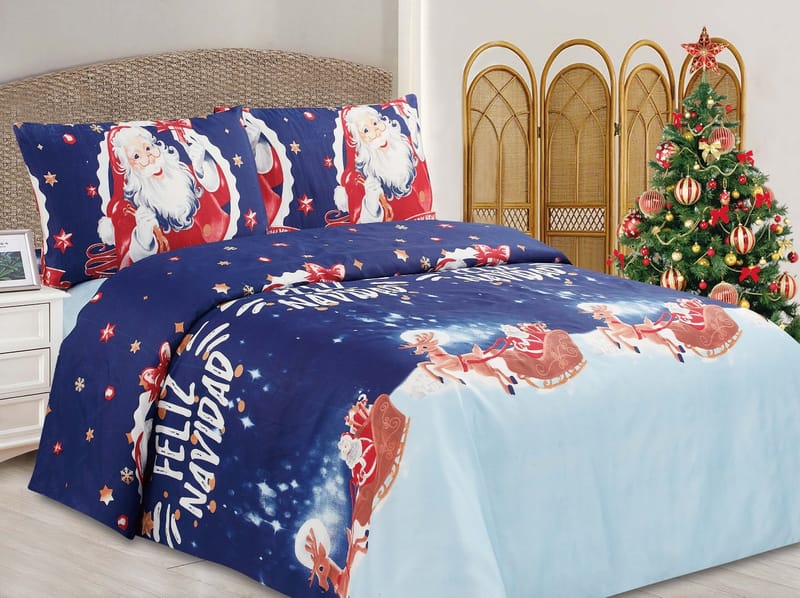 SABANA NAVIDAD TWIN DOBLE QUEEN KING