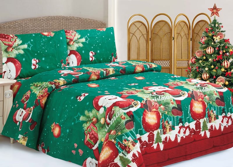 SABANA NAVIDAD TWIN DOBLE QUEEN KING