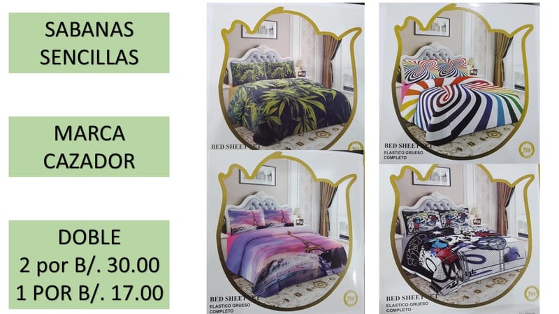 SABANAS VARIADAS