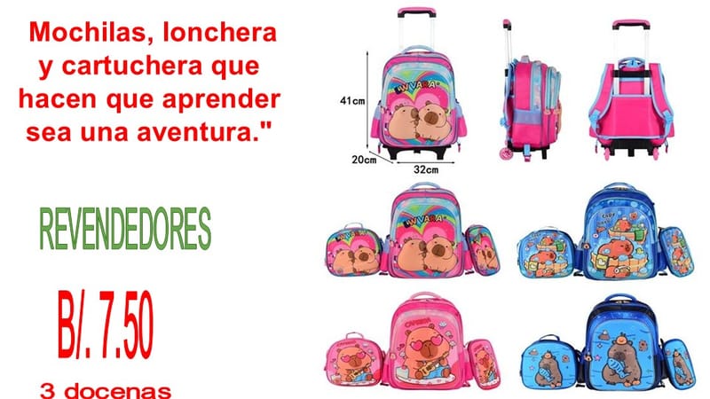 MOCHILAS ESCOLARES
