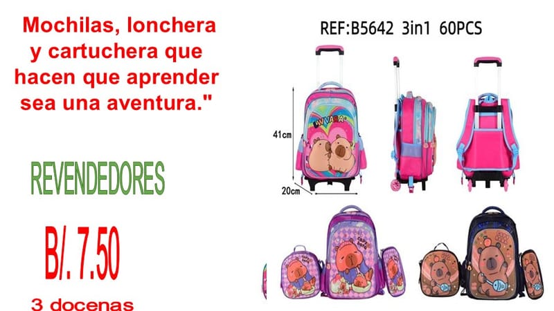 MOCHILAS ESCOLARES