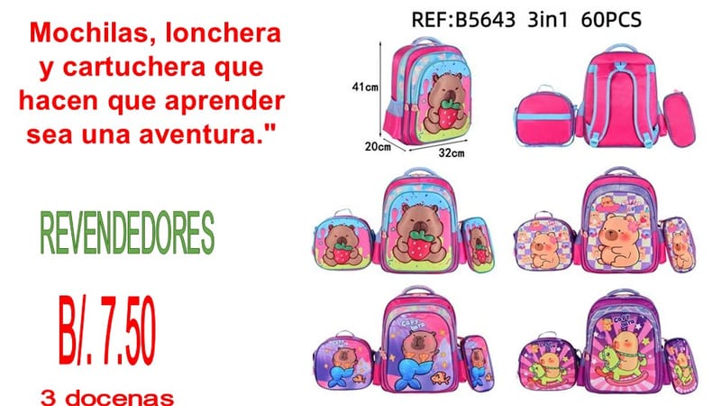 MOCHILAS ESCOLARES