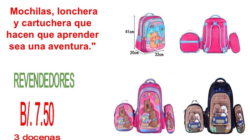 MOCHILAS ESCOLARES