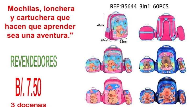 MOCHILAS ESCOLARES