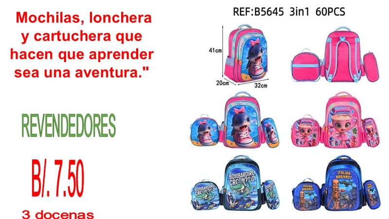 MOCHILAS ESCOLARES