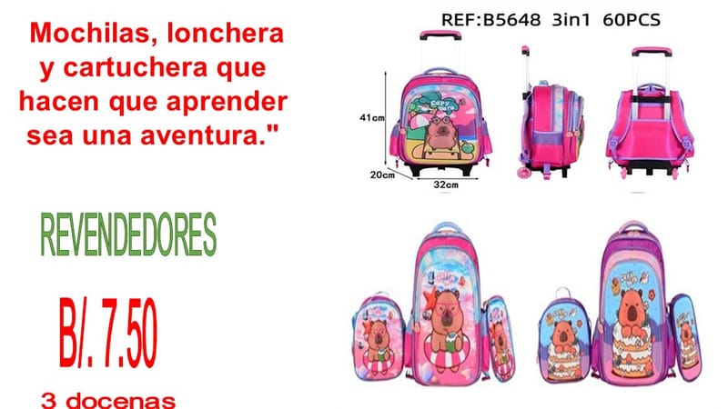 MOCHILAS ESCOLARES