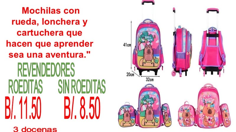 MOCHILAS ESCOLARES