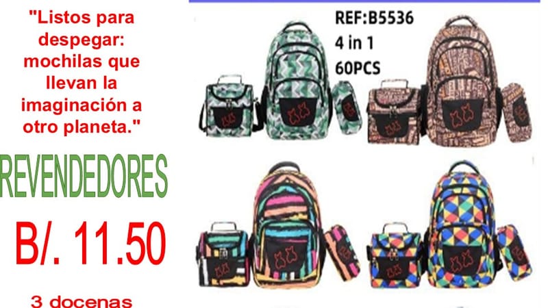 MOCHILAS ESCOLARES