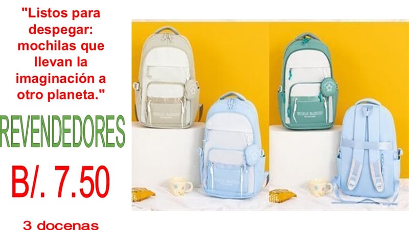 MOCHILAS ESCOLARES