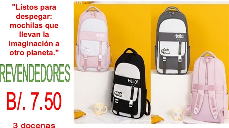 MOCHILAS ESCOLARES