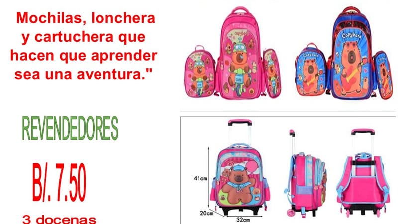 MOCHILAS ESCOLARES