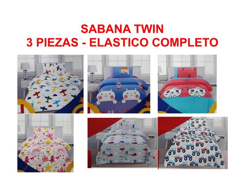 TAMAÑO TWIN INFANTIL
