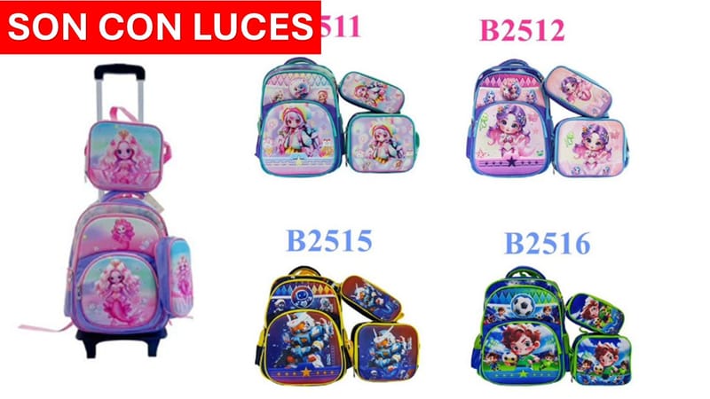 MOCHILAS ESCOLARES