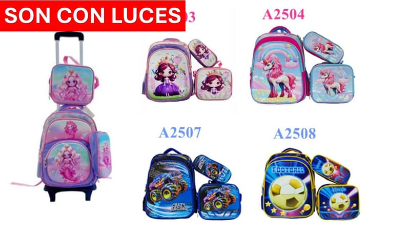 MOCHILAS ESCOLARES