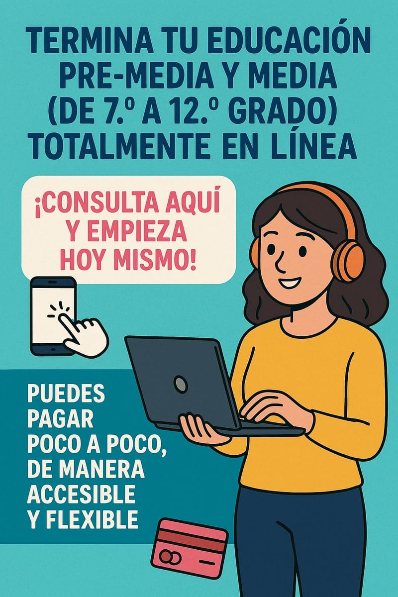 NO HAS TERMINADO LA ESCUELA PREGUNTA AQUI Y TE AYUDAMOS...