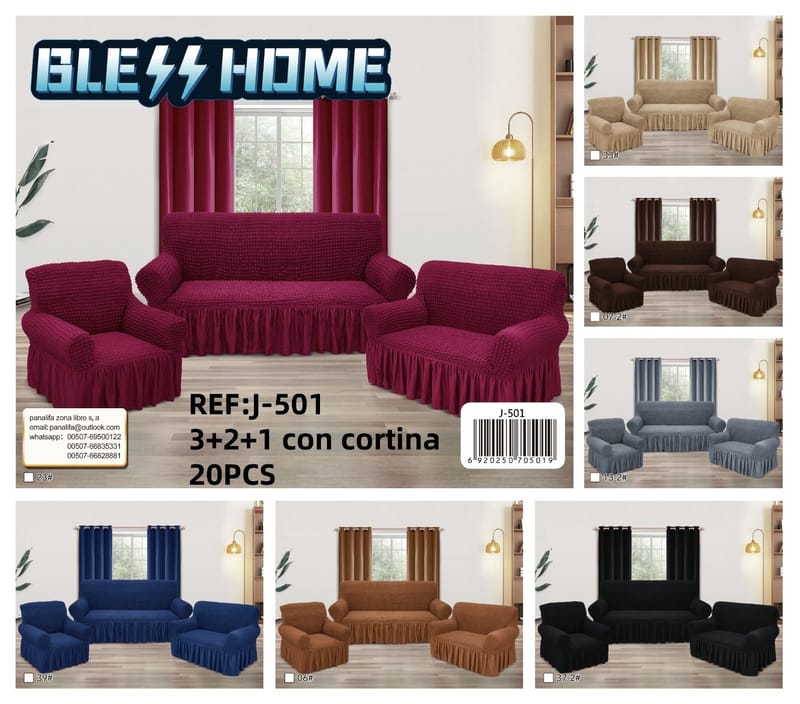 3 puesto 2 puesto 1 puesto y 2 cortinas