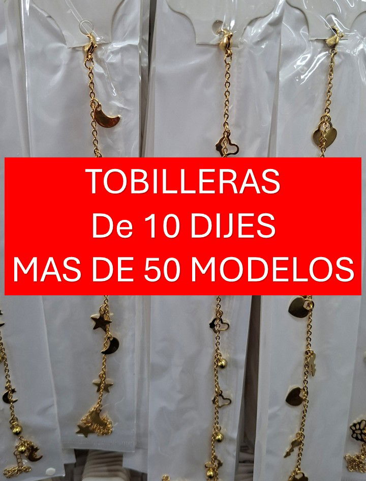 TOBILLERAS DE B/. 1.45