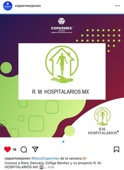 ACERCA DE R. M. y su relacion con coparmex