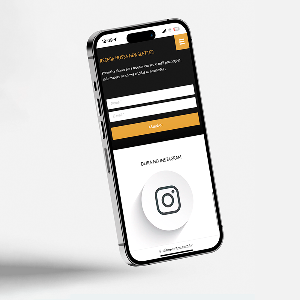 Website portfólio de serviços