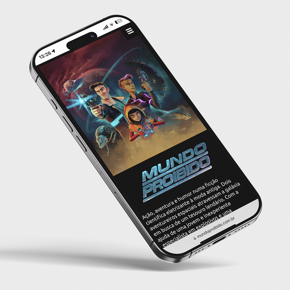WEBSITE PARA LONGA-METRAGEM