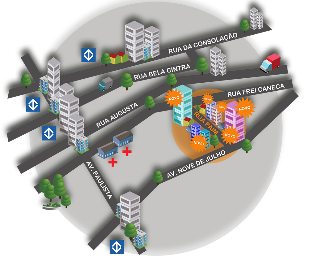 Ilustrações para versão impressa e digital (animada)
