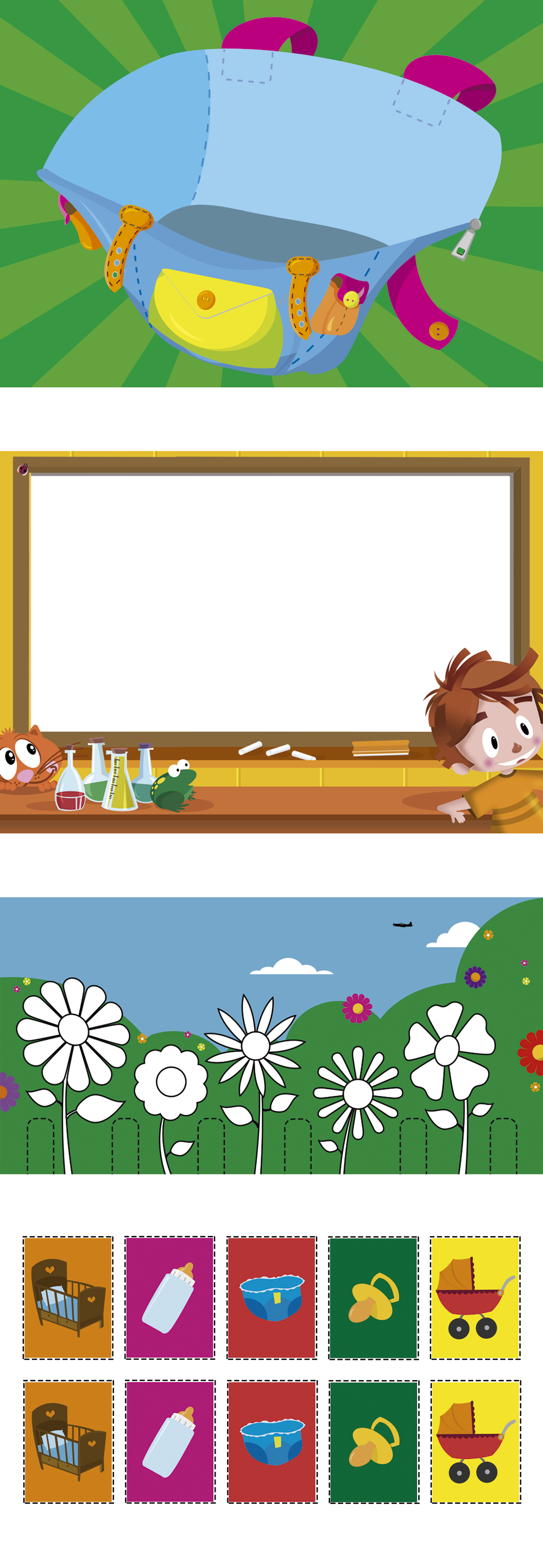 Criação de ilustração para capa e páginas capitulares