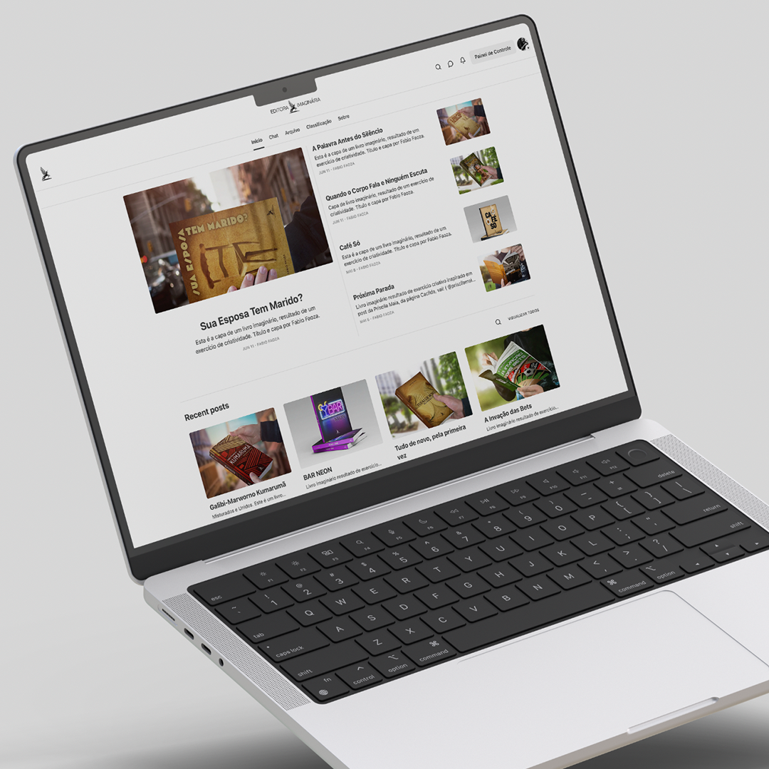 LOGOMARCA, TÍTULOS E CAPAS