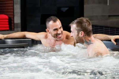 MONDAYS GAY SPA SAUNA HOT TUB &amp; MORE OPEN FROM 12PM LAST ENTRY 6PM image