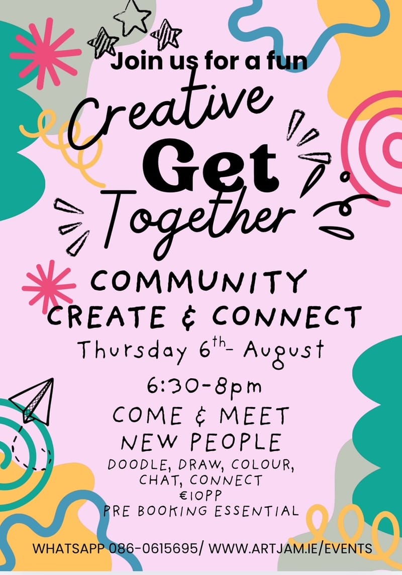 CREATE & CONNECT COMMUNITY EVENT 6th August