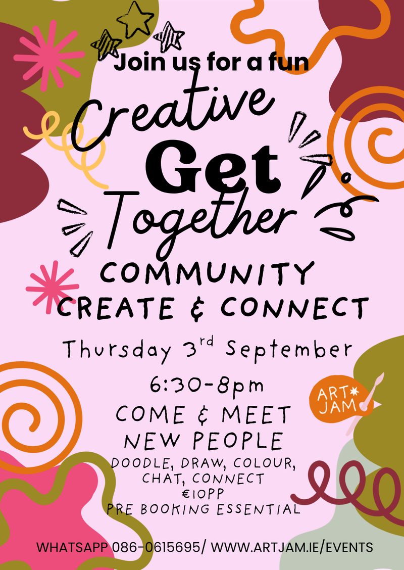 Community Create &Connect  Thursday 3rd September