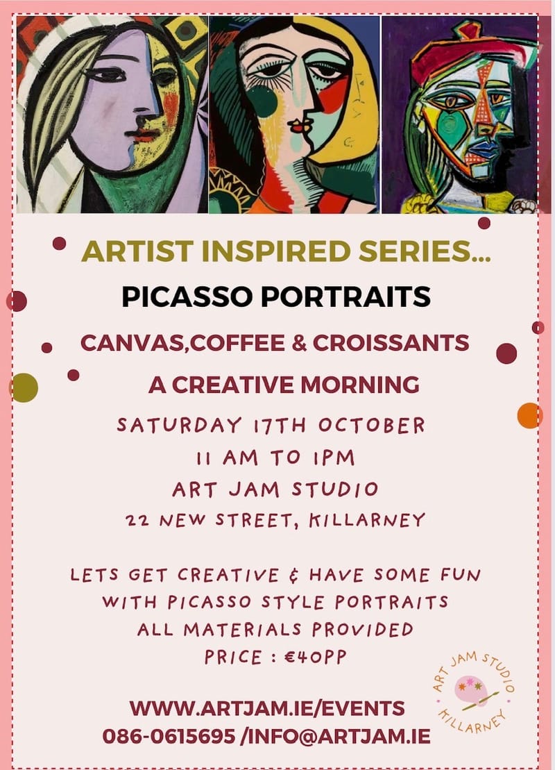 ARTIST INSPIRED - Picasso portraits 17 October